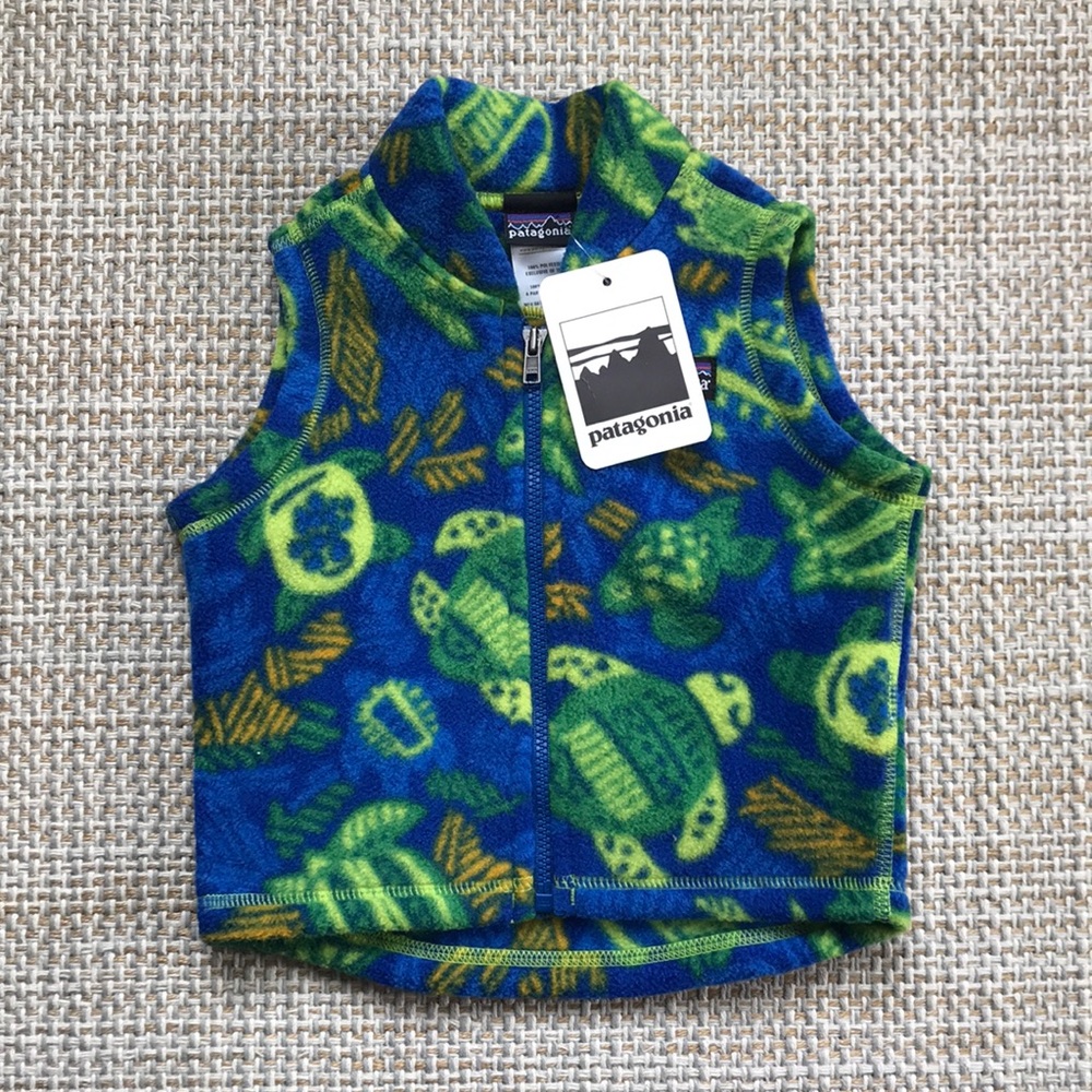 Patagonia Fleece Vest (size 3m) - Picture 3 of 4